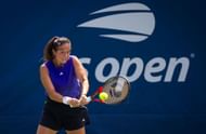Daria Kasatkina in action at the US Open (Picture via Getty)